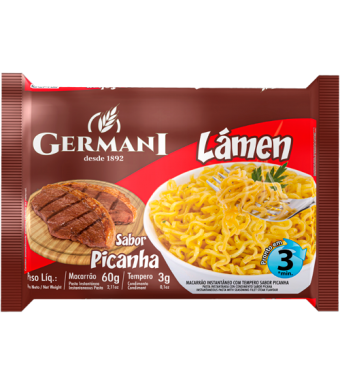GERMANI MACARRAO INSTANTANEO PICANHA 63G