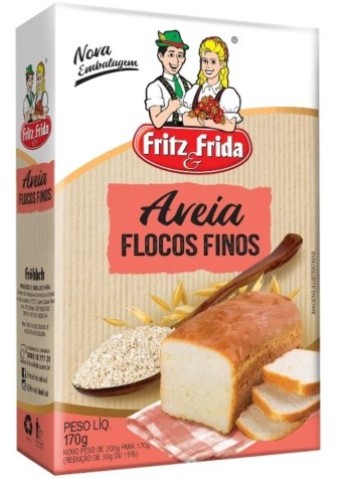 AVEIA FLOCOS FINOS FRITZ 170G