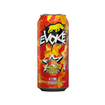ENERGÉTICO EVOKE MORANGO PESSEGO 473ML