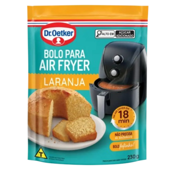 BOLO DR.OETKER AIR FRYER LARANJA 230G