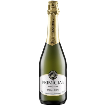 ESPUMANTE GARIBALDI PRIMICIAS BRANCO DEMI-SEC 6X660ML