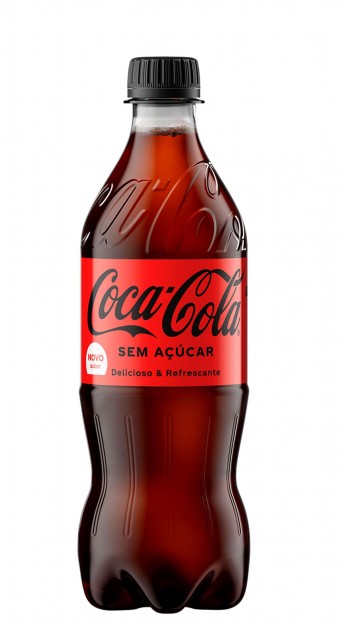REFRIGERANTE COCA COLA ZERO 600ML