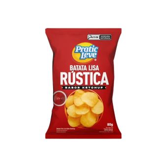 BATATA LISA RUSTICA KETCHUP 80G