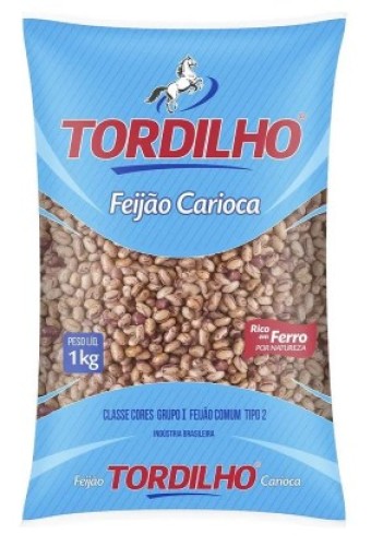 FEIJAO CARIOCA TORDILHO 1KG