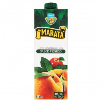 SUCO MARATA 1L PESSEGO