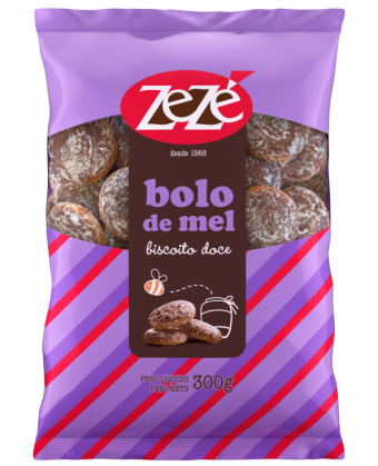 BISCOITO ZEZE BOLO DE MEL 300G