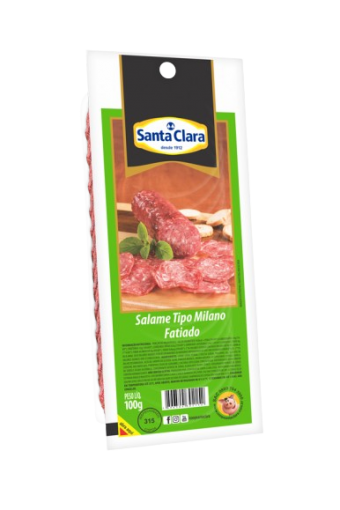 SALAME DEFUMADO MILANO SANTA CLARA 100G