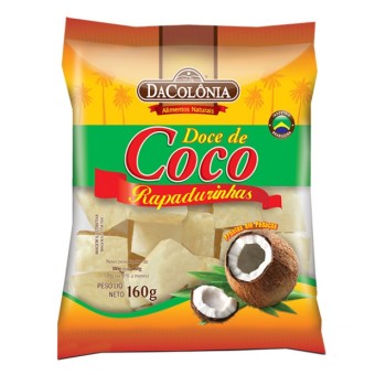 RAPADURA DOCE DE COCO DA COLÔNIA 160G