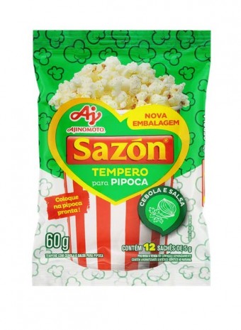 TEMPERO SAZON PIPOCA CEBOLA E SALSA 60G