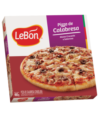 PIZZA CALABRESA LEBON 400G
