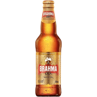 CERVEJA BRAHMA CHOPP  ZERO LONG NECK 355ML