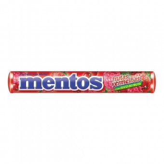 BALA MENTOS STICK FRUTAS  VERMELHAS