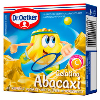 GELATINA DR.OETKER ABACAXI 20G