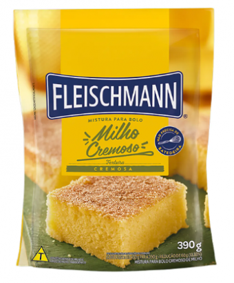 MISTURA PARA BOLO FLEISCHMANN MILHO 390G
