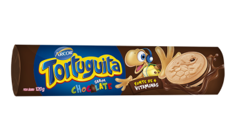 BISCOITO RECH TORTUGUITA CHOCOLATE 120G