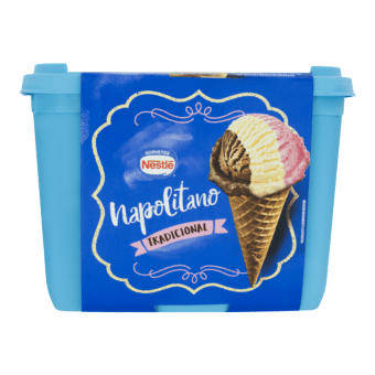 SORVETE NESTLÉ NAPOLITANO 1,5L