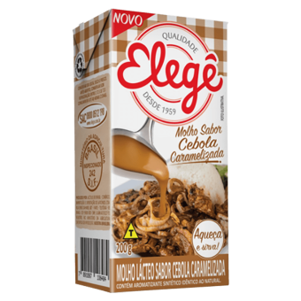 MOLHO ELEGE CEBOLA CARAMELIZADA 200G
