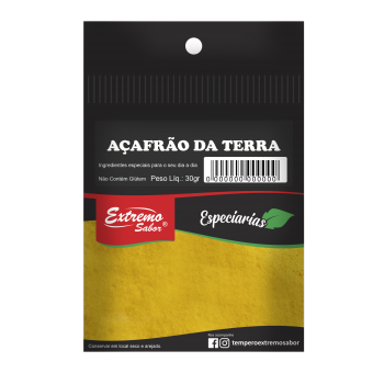 AÇAFRÃO DA TERRA EXTREMO SABOR 30G