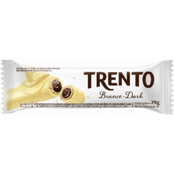 WAFER CHOC BRANCO 29G TRENTO
