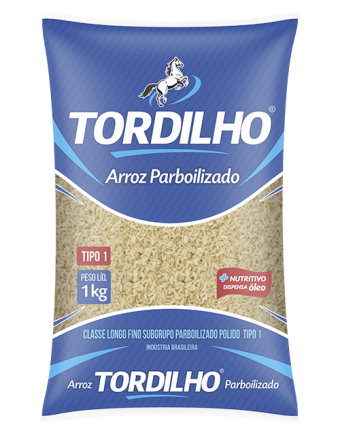 ARROZ TORDILHO PARBOILIZADO 1KG