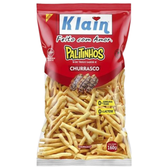 PALITINHO KLAIN SABOR CHURRASCO 138G