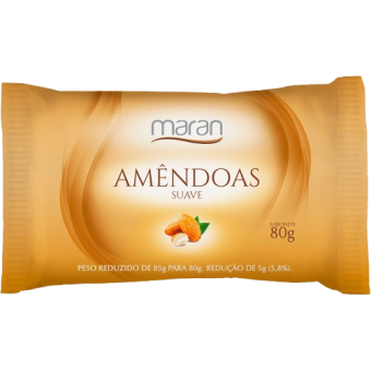 SABONETE MARAN AMENDOAS SUAVE 80G