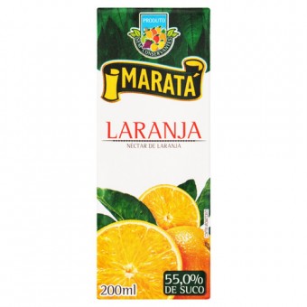 SUCO MARATA NECTAR LARANJA 200ML