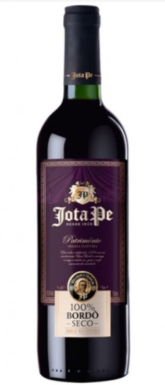 VINHO JOTA PE BORDÔ SECO 750ML