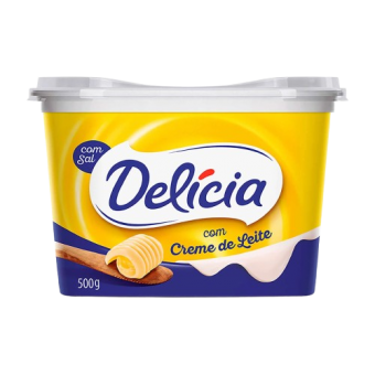 MARGARINA DELICIA C/ CREME DE LEITE 500G