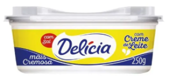 MARGARINA DELICIA C/ CREME DE LEITE 250G
