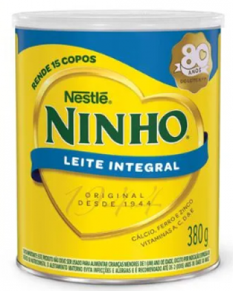 LEITE PO NINHO INTEGRAL LATA 380G