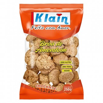 BISCOITO KLAIN BROA DE AMENDOIM 250G