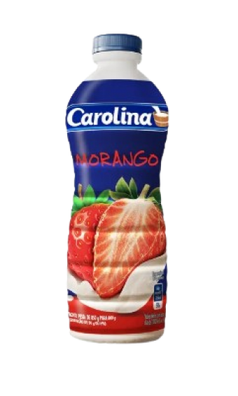 BEBIDA LACTEA GARRAFA CAROLINA MORANGO 800G