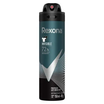 DESODORANTE AEROSOL REXONA MEN INVISIBLE 150ML