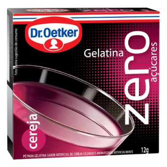 GELATINA ZERO DR.OETKER CEREJA 12G