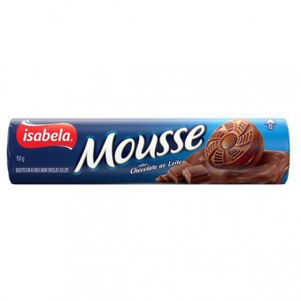 BISCOITO ISABELA RECHEADO MOUSSE CHOCOLATE 130G