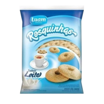 ROSQUINHA DE LEITE LUAM 300G