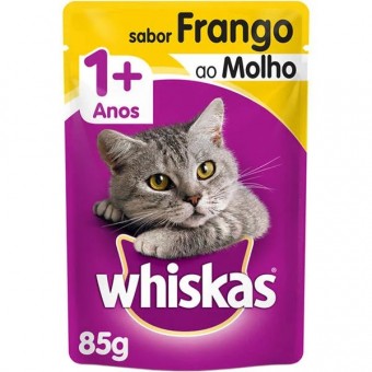 WHISKAS SACHE FRANGO 85G
