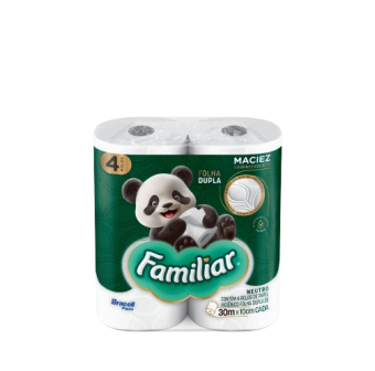 PAPEL HIGIENICO FAMILIAR FD 30M C/4
