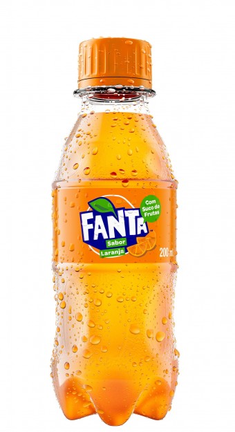 REFRIGERANTE FANTA LARANJA PET 200ML