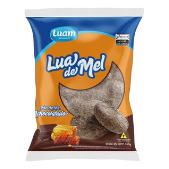 BISCOITO LUANITOS PAO MEL ACHOCOLATADO 300G