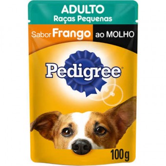 PEDIGREE SACHÊ RAÇAS PEQUENAS FRANGO 100G