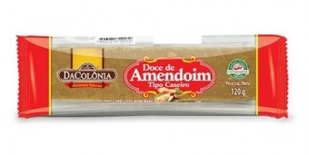 DOCE DE AMENDOIM TIPO CASEIRO DA COLONIA 120G