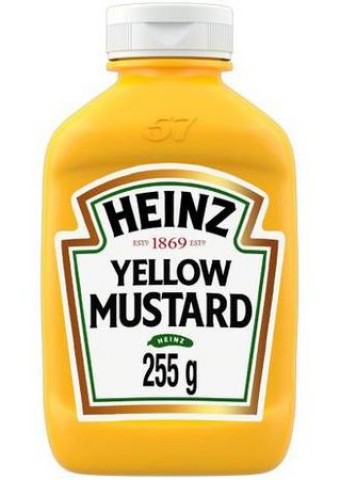MOSTARDA HEINZ BISNAGA 255G
