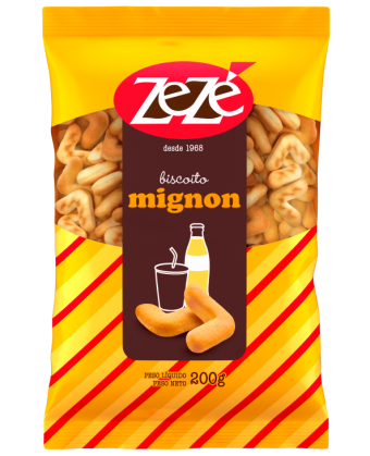 BISCOITO ZEZE MIGNON 200G