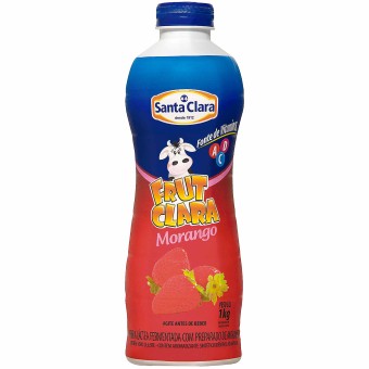 BEBIDA LACTEA MORANGO SANTA CLARA 1L