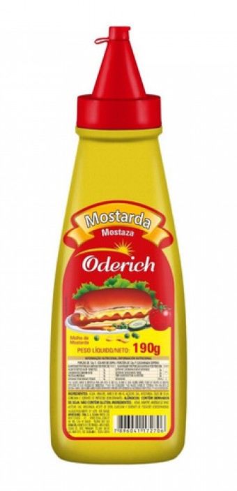 MOSTARDA ODERICH 190G