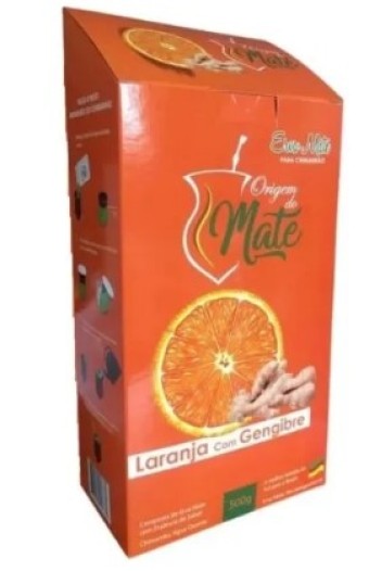 ERVA MATE ORIGEM LARANJA COM GENGIBRE 500G