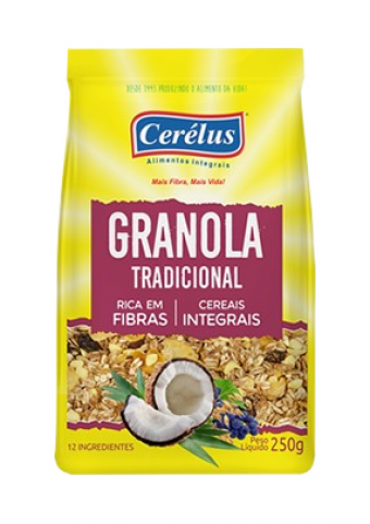 GRANOLA TRADICIONAL CERELUS 250G