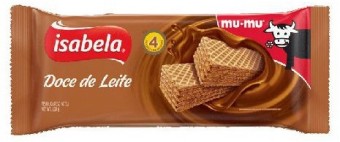 WAFER ISABELA DOCE DE LEITE  MUMU